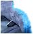 FENDI Mini Be Baguette Borsa a tracolla in pelle Mouton Blue 8M0315 - vista 21