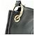 Borsa 2Way GUCCI SOHO Interlocking G in pelle Borsa a tracolla Nera 408825 - vista 12