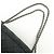 Borsa a tracolla e borsa a mano CHANEL 2.55 Matelasse in pelle di vitello con catena, Nero - vista 6