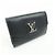 Louis Vuitton Portefeuille Lock Mini Compact Wallet Noir M63921 - vista 4