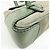 Borsa a mano e a tracolla TOD'S in pelle goffrata e suede Verde Salvia - vista 14
