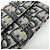 Christian Dior Oblique Jacquard Canvas Leather Tri-fold Compact Wallet - view 14