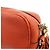 GUCCI SOHO Borsa a tracolla in pelle con catena Interlocking G Orange 308364 - vista 15