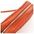 GUCCI SOHO Borsa a tracolla in pelle con catena Interlocking G Orange 308364 - vista 19