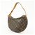 Borsa a spalla Louis Vuitton Monogram Croissant MM Marrone M51512 - vista 3
