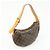 Borsa a spalla Louis Vuitton Monogram Croissant MM Marrone M51512 - vista 4