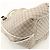 Céline Borsa a tracolla CELINE Macadam Bittersweet in tela e pelle Beige Ivory - vista 13
