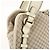 Céline Borsa a tracolla CELINE Macadam Bittersweet in tela e pelle Beige Ivory - vista 17
