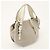 Céline Borsa a tracolla CELINE Macadam Bittersweet in tela e pelle Beige Ivory - vista 4