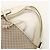 Céline Borsa a tracolla CELINE Macadam Bittersweet in tela e pelle Beige Ivory - vista 6