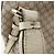 Céline Borsa a tracolla CELINE Macadam Bittersweet in tela e pelle Beige Ivory - vista 9