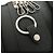 PRADA Triangle Logo Saffiano Leather Key Case Key Ring Black 1PG004 - view 15