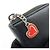 PRADA Cartera Compacta de Cuir Saffiano Monedero Tarjetero Negro - vista 13