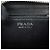 PRADA Cartera Compacta de Cuir Saffiano Monedero Tarjetero Negro - vista 19