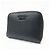 PRADA Cartera Compacta de Cuir Saffiano Monedero Tarjetero Negro - vista 3