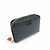 PRADA Cartera Compacta de Cuir Saffiano Monedero Tarjetero Negro - vista 4