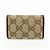 GUCCI GG Canvas Leather 6 Ring Key Case Beige Brown 127048 - vista 2
