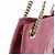 Borsa a tracolla in pelle con catena GUCCI SOHO Interlocking G Purple 308982 - vista 13