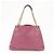 Borsa a tracolla in pelle con catena GUCCI SOHO Interlocking G Purple 308982 - vista 2