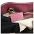 Borsa a tracolla in pelle con catena GUCCI SOHO Interlocking G Purple 308982 - vista 21