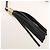 GUCCI SOHO Borsa a tracolla in pelle con catena e G intrecciate Nero 308982 - vista 10