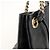 GUCCI SOHO Borsa a tracolla in pelle con catena e G intrecciate Nero 308982 - vista 17