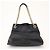 GUCCI SOHO Borsa a tracolla in pelle con catena e G intrecciate Nero 308982 - vista 2