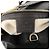 GUCCI SOHO Borsa a tracolla in pelle con catena e G intrecciate Nero 308982 - vista 23