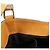 Céline Borsa a spalla CELINE C Macadam in pelle scamosciata Nero Marrone - vista 20