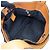 Céline Borsa a spalla CELINE C Macadam in pelle scamosciata Nero Marrone - vista 21
