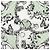 Louis Vuitton Blooming Monogram Carre 90 Silk 100% Scarf M96872 - vista 7
