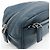 PRADA Triangle Logo Leather Cosmetic Pouch Accessory Pouch Navy - view 10