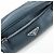 PRADA Triangle Logo Leather Cosmetic Pouch Accessory Pouch Navy - view 15