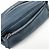 PRADA Triangle Logo Leather Cosmetic Pouch Accessory Pouch Navy - view 16