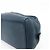 PRADA Triangle Logo Leather Cosmetic Pouch Accessory Pouch Navy - view 7