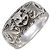 Anello GUCCI Arabesque SV925 Argento #19 US8.5 EU58 HK19.5