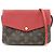 Borsa a tracolla Louis Vuitton Monogram Twice Cerise M50184