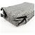 Salvatore Ferragamo Borsa a pochette Ferragamo Gancini Logo Canvas Leather Silver Black - vista 10