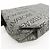 Salvatore Ferragamo Borsa a pochette Ferragamo Gancini Logo Canvas Leather Silver Black - vista 12