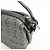 Salvatore Ferragamo Borsa a pochette Ferragamo Gancini Logo Canvas Leather Silver Black - vista 17