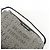 Salvatore Ferragamo Borsa a pochette Ferragamo Gancini Logo Canvas Leather Silver Black - vista 6