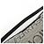 Salvatore Ferragamo Borsa a pochette Ferragamo Gancini Logo Canvas Leather Silver Black - vista 8