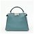 FENDI Peekaboo Iconic Essentially Borsa a mano 2Way in pelle Blu 8BN302 - vista 2