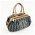 Louis Vuitton Monogram Denim Cabas Raye GM Borsa a mano 2Way M95336 - vista 4