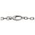 Collana a catena GUCCI Interlocking G Arabesque SV925 Silver - vista 4