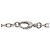 Collana a catena GUCCI Interlocking G Arabesque SV925 Silver - vista 5