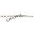 Collana a catena Arabesque Interlocking G GUCCI SV925 Silver - vista 4