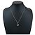 Collana a catena Arabesque Interlocking G GUCCI SV925 Silver - vista 6