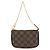 Louis Vuitton Damier Mini Pochette Accessoires Pouch Ebene N58009