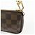 Louis Vuitton Damier Mini Pochette Accessoires Pouch Ebene N58009 - vista 16